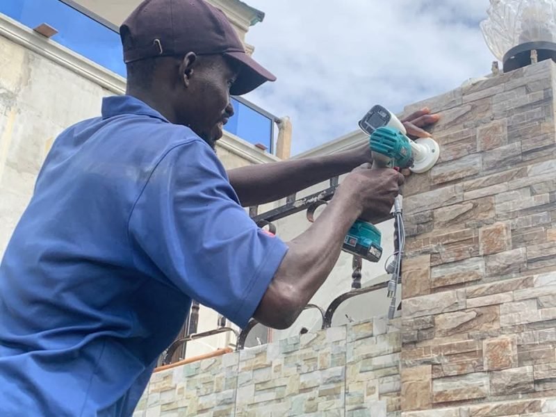 Installation work by ProTech Gambia